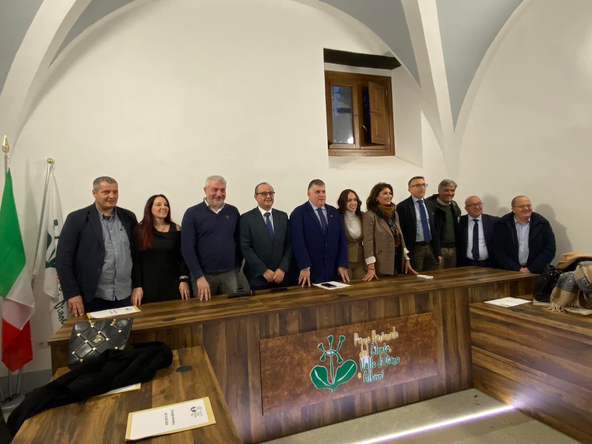 Carmelo Stanziola è il nuovo vice presidente del Parco nazionale del Cilento