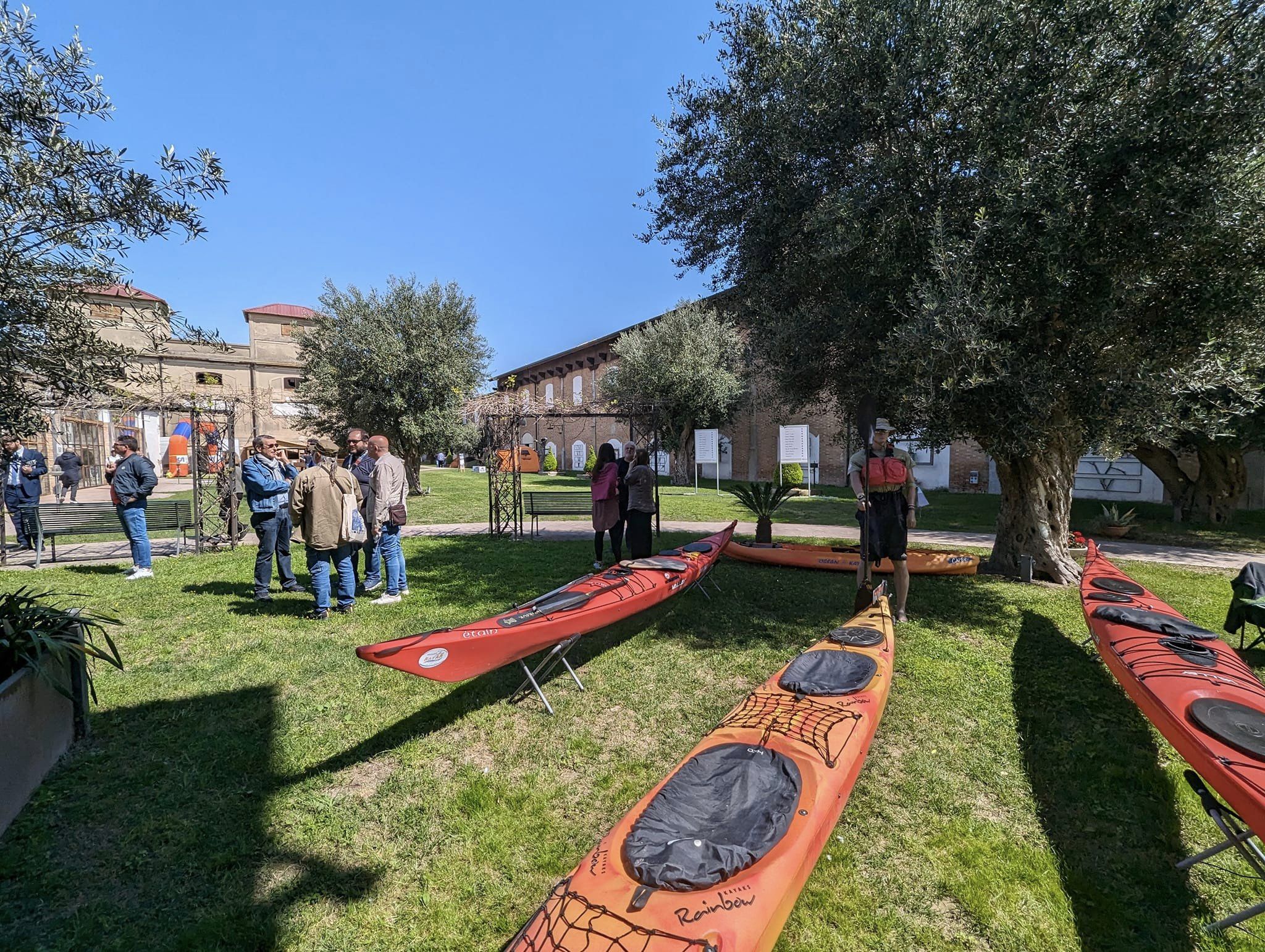 Paestum, inaugurato il salone «Open outdoor Experiences»: madrina Katia Ricciarelli