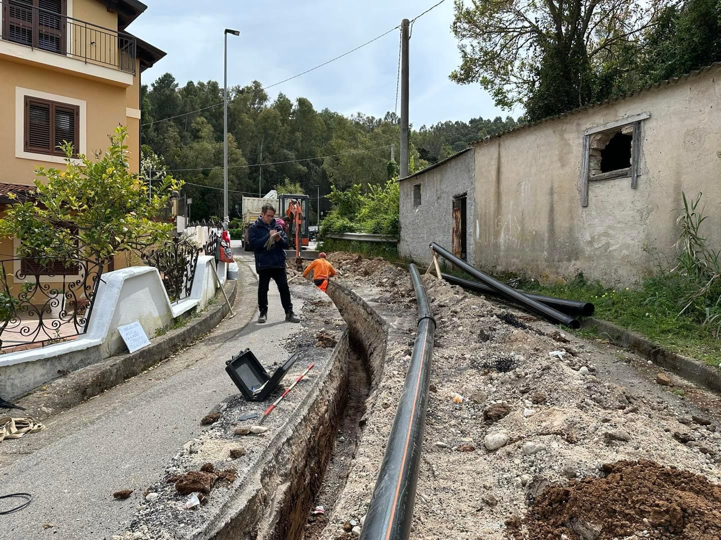 Sistema fognario a Castellabate, lavori in corso per migliorare l’impianto