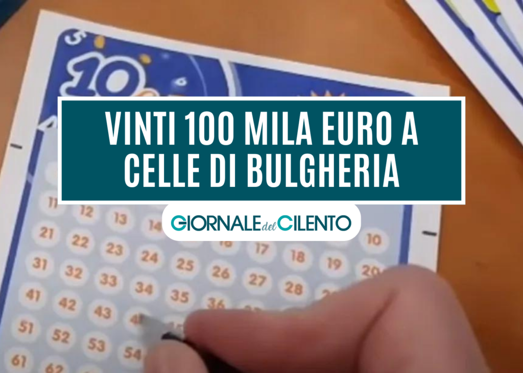 Celle di Bulgheria: vince 100 mila euro al ’10eLotto’ con una giocata da 4 euro