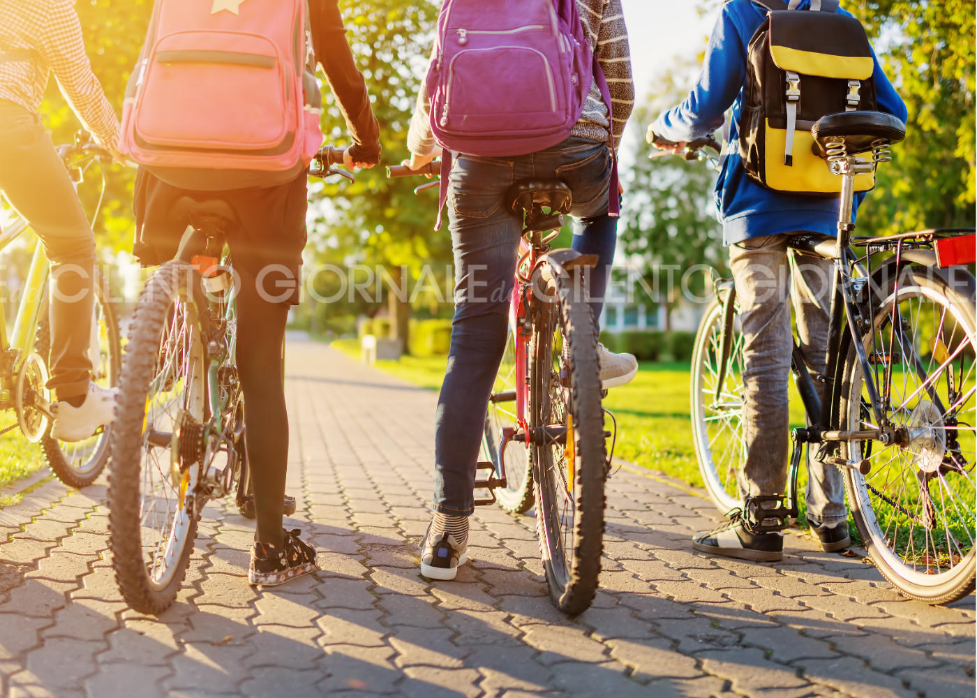 Caselle in Pittari, ai bambini delle elementari un corso per la patente della bicicletta