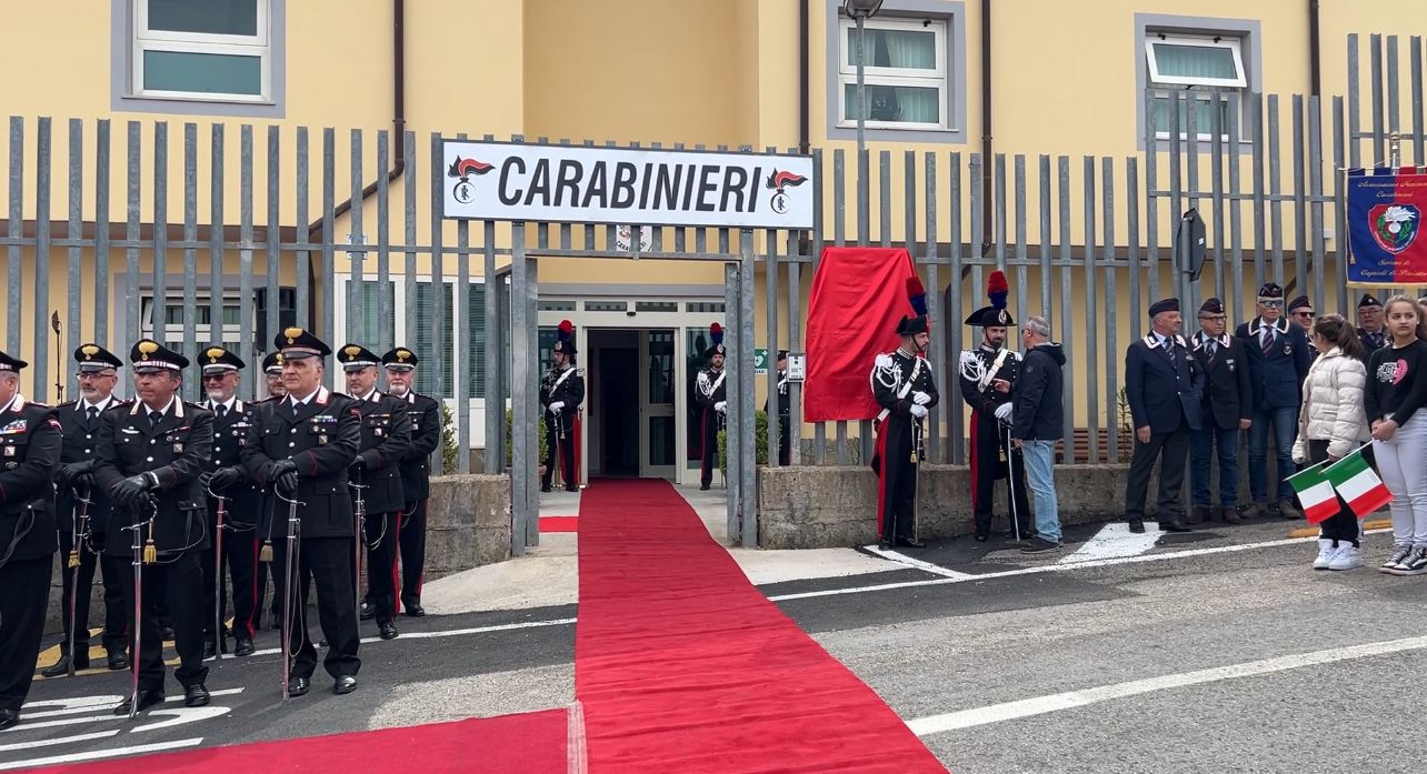 Inaugurata la nuova caserma dei carabinieri di Vallo della Lucania | FOTOGALLERY