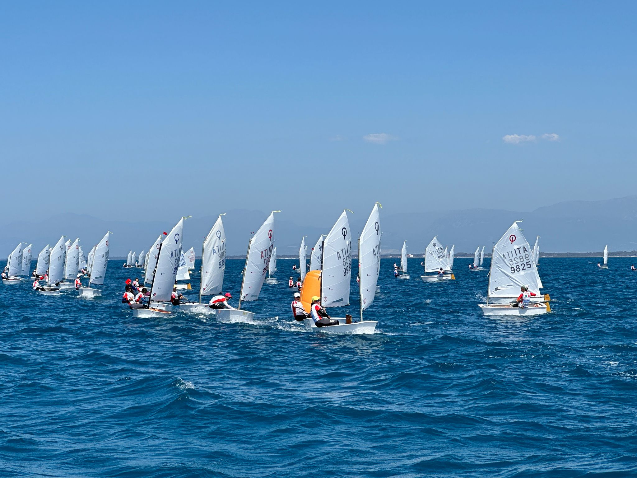 Nel mare di Agropoli le vele della seconda tappa del circuito nazionale ‘Kinder joy of moving’