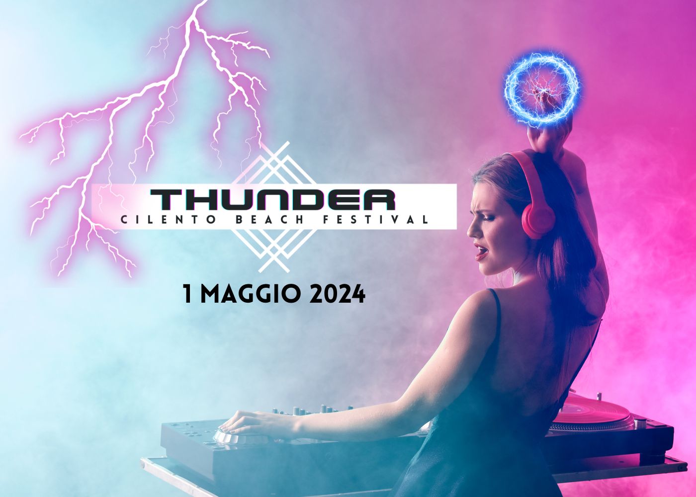 Primo maggio, nel Cilento arriva ‘Thunder’: 8 dj in riva al mare