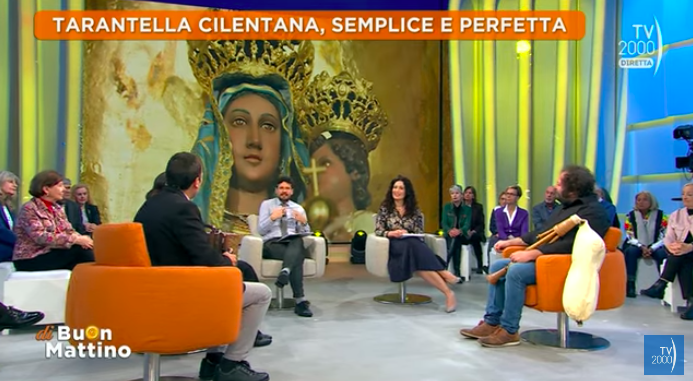 La tarantella cilentana protagonista a “Di Buon Mattino” su Tv2000