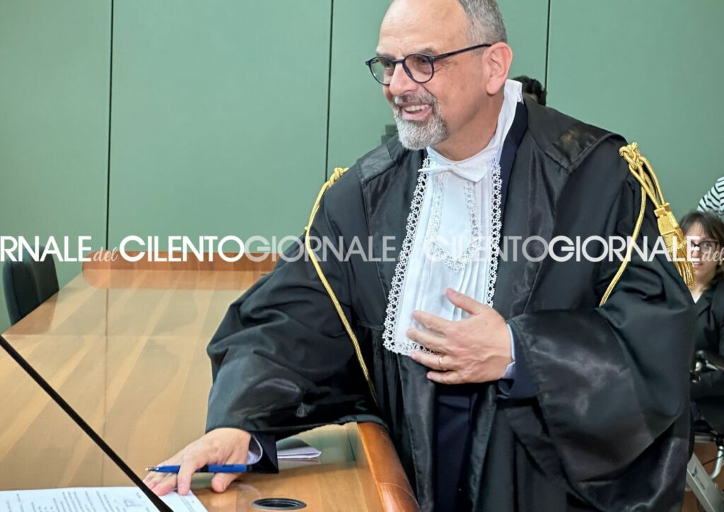 Vincenzo Pellegrino è il nuovo presidente del Tribunale di Vallo della Lucania, nuove sfide e «ritorno alle radici»