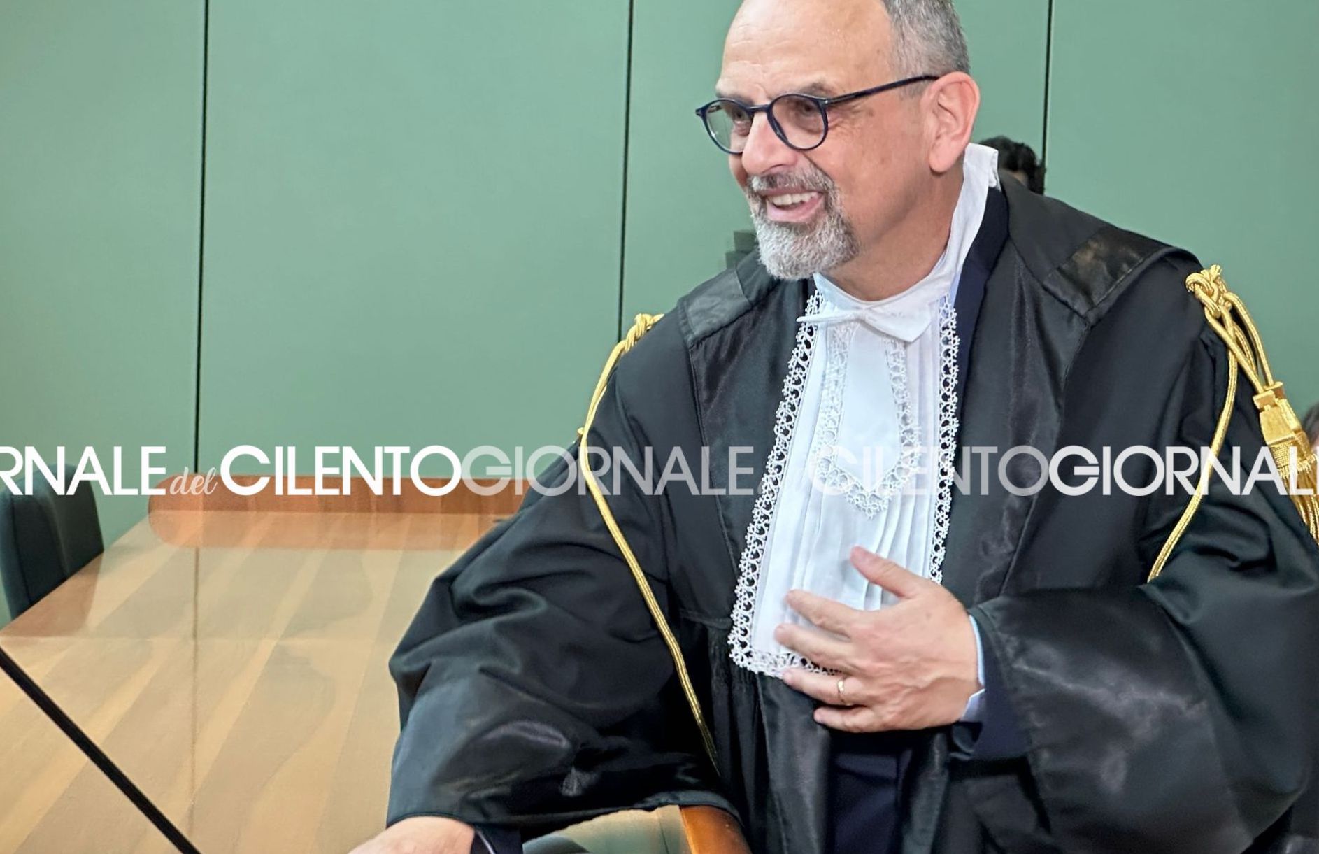Vincenzo Pellegrino è il nuovo presidente del Tribunale di Vallo della Lucania, nuove sfide e «ritorno alle radici»