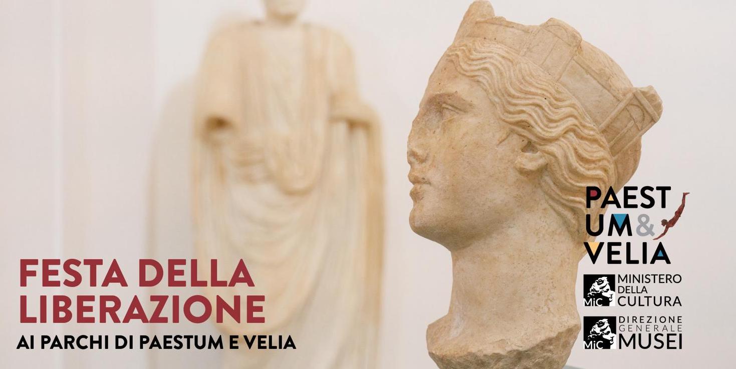 25 aprile, si entra gratis al parco archeologico di Paestum e Velia