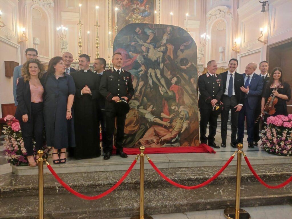 Dipinto di Solimena torna a Nocera, ritrovato dopo 40 anni grazie all’intuizione un docente in gita