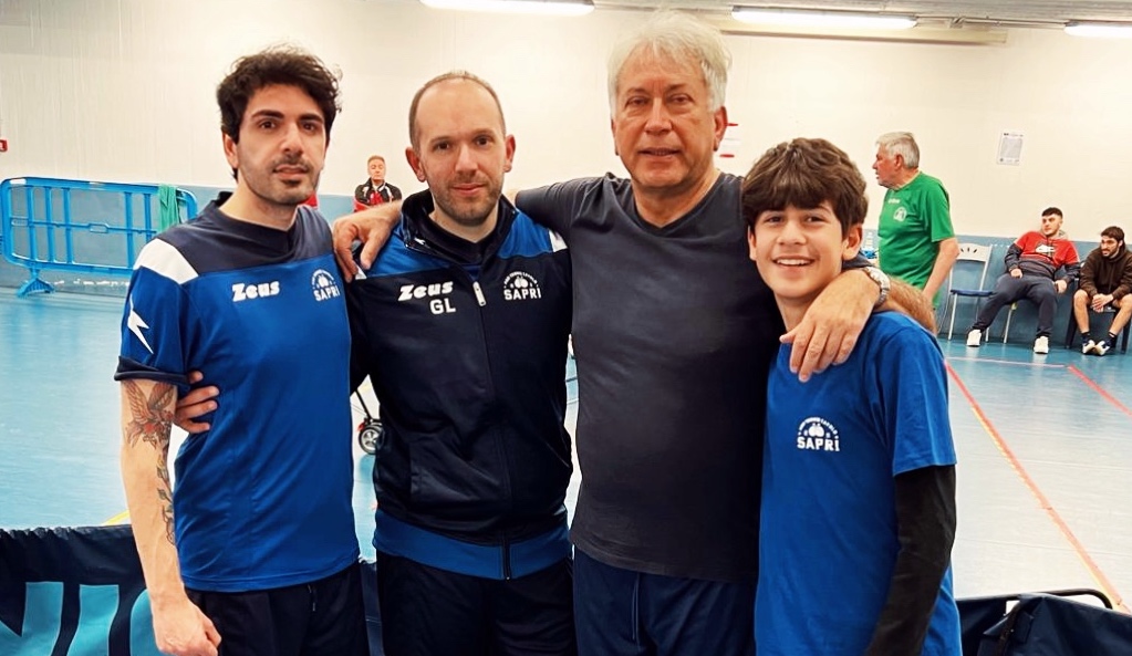 Ping-pong, il saprese Giuseppe Lombardi ai Campionati assoluti di tennistavolo di Riccione