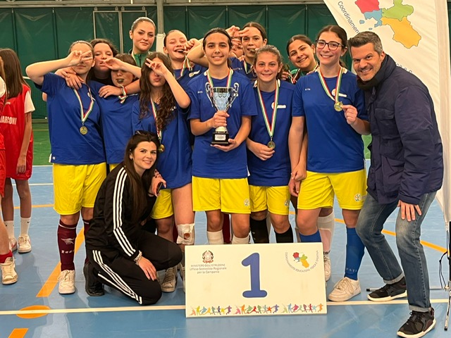 Campionati studenteschi, Ic Picentia sul podio finale provinciale calcio a 5 femminile e parabadminton