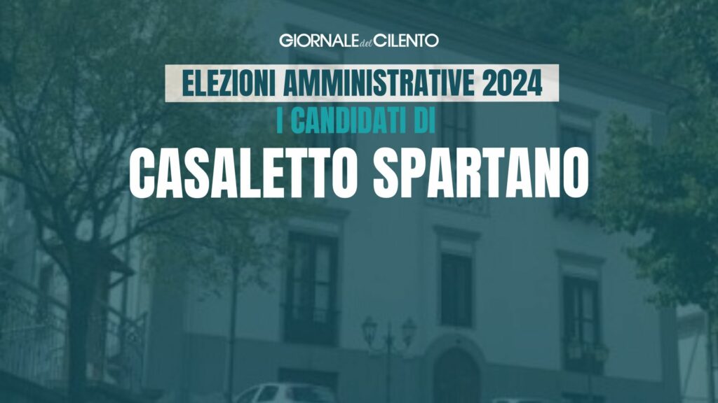 Elezioni comunali 2024, liste e candidati a Casaletto Spartano
