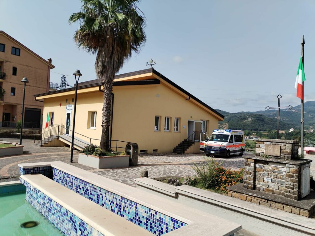 Omignano Scalo, ripreso il servizio di postazione del 118: sarà attivo tutto l’anno