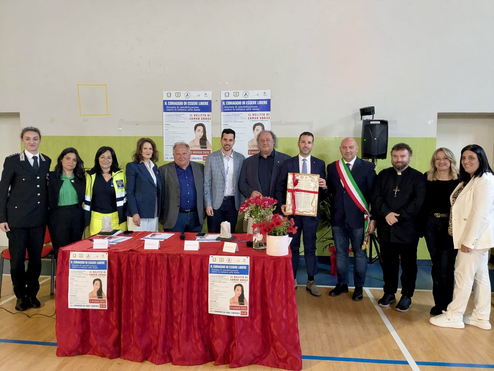 Violenza sulle donne, giornalista Rubano premiato a Limatola