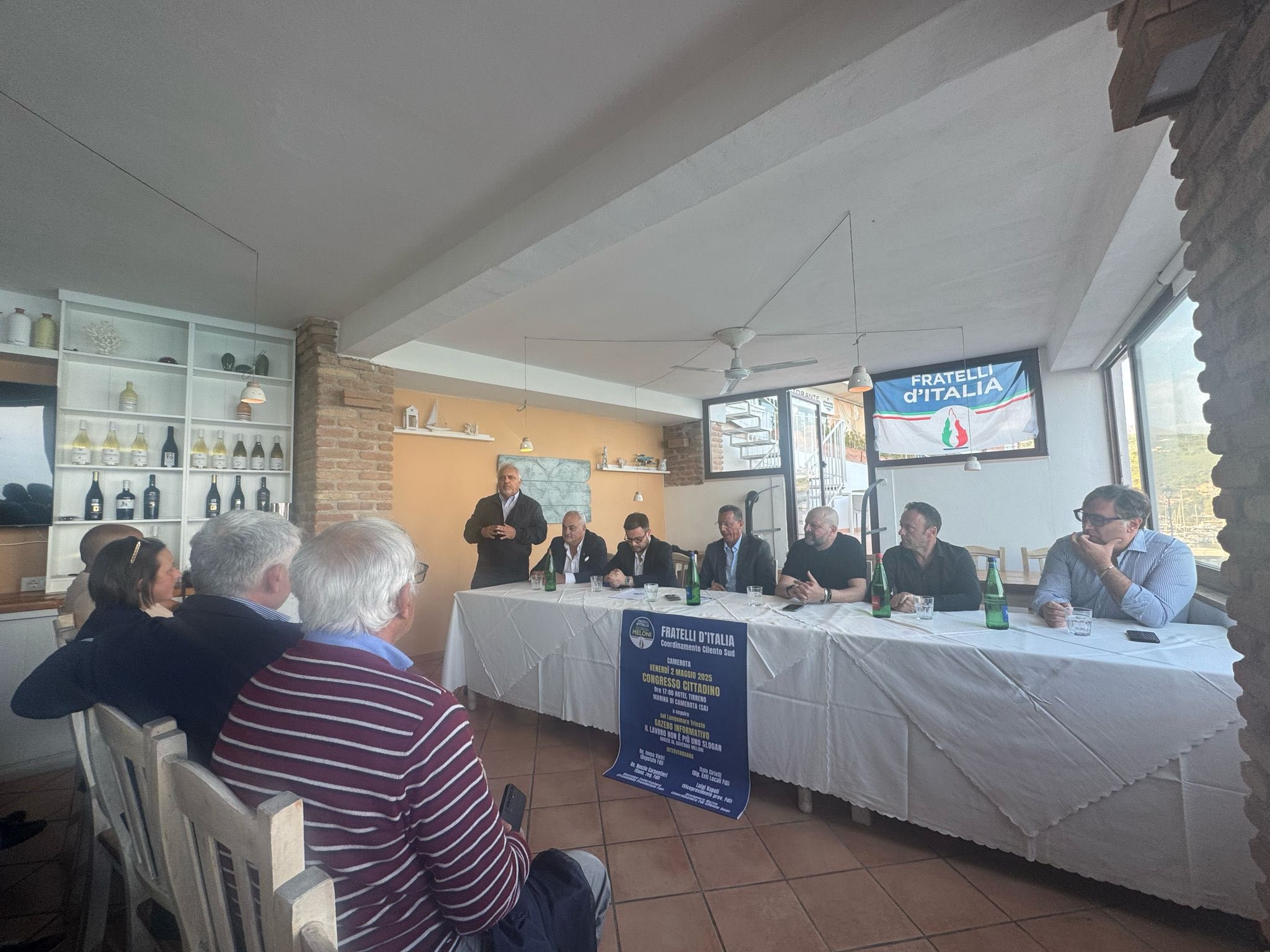 Gerardo D’Onofrio nominato presidente del circolo di Fratelli d’Italia a Marina di Camerota