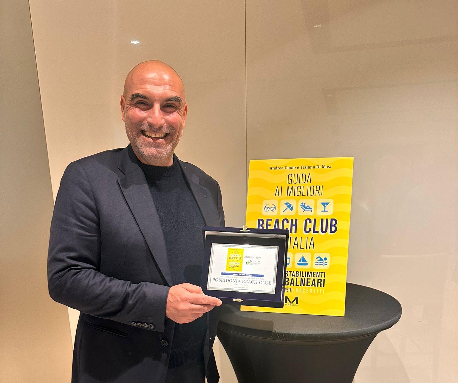 Il Poseidonia Beach Club trionfa a Milano con il premio “Best Quality and Sustainability”