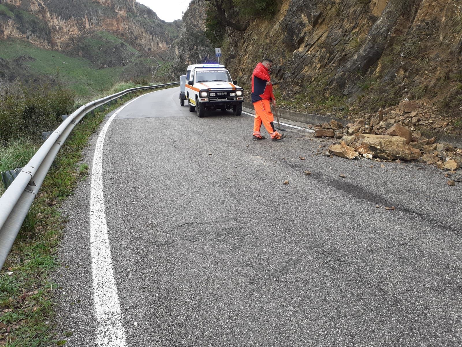 Camerota, chiude per lavori il “Ciglioto” sulla SP66. Scarpitta: «Intervento atteso e fondamentale»