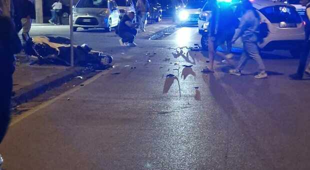 Incidente a Eboli, motociclista gravemente ferito dopo lo scontro con un’auto