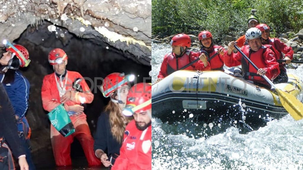 «Caving & rafting» alle grotte di Pertosa-Auletta per un turismo esperienziale e sostenibile
