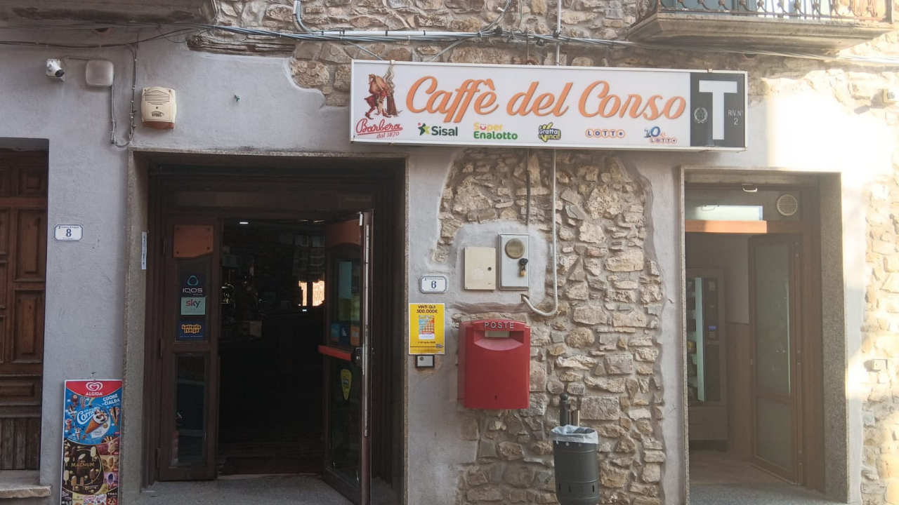 Aquara, il Caffè del Corso è il bar più fortunato del Cilento