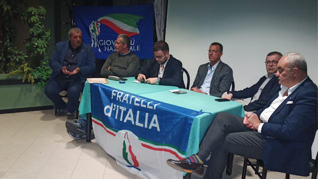 Fratelli d’Italia, dirigenti e amministratori riuniti ad Atena Lucana
