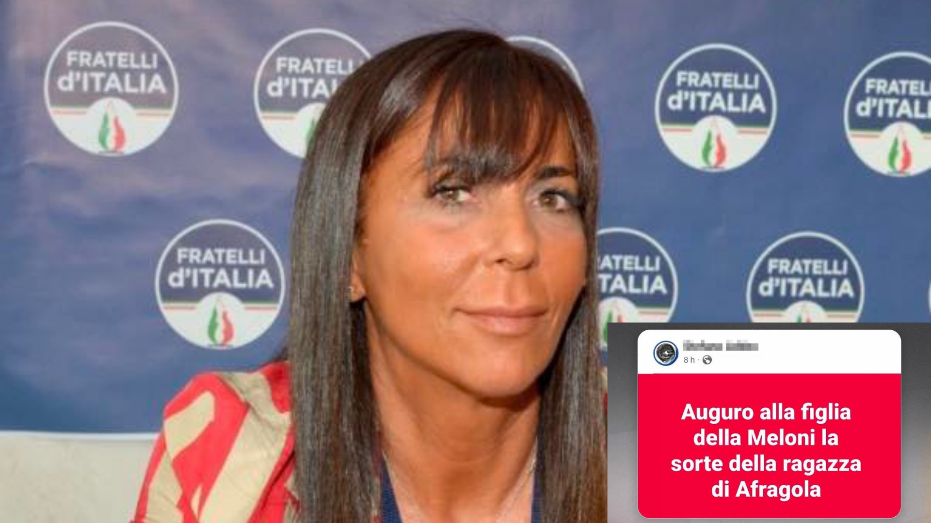 Minacce alla figlia della Meloni, Vietri: «Solidarietà al Premier, si è superato il limite»