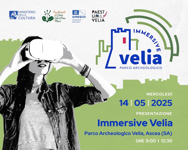 Velia Immersive: quando la tecnologia incontra l’archeologia: appuntamento il 14 maggio