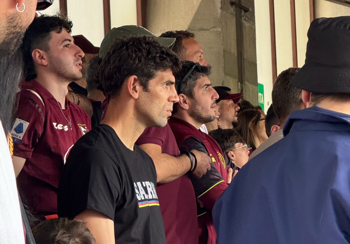 Federico Fazio in Curva Sud: l’ex granata torna all’Arechi per Salernitana-Mantova