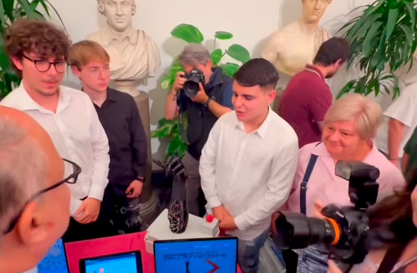 Robotica e innovazione: il ‘Da Vinci’ di Sapri si distingue alla RomeCup 2025
