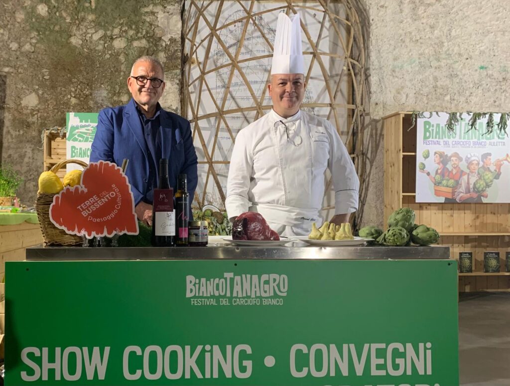 Le Terre del Bussento ospiti a Bianco Tanagro con lo chef Pascal Sfara