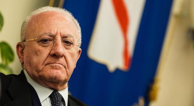 De Luca chiede il rinvio delle elezioni regionali: «Rischio stop a interventi strategici in Campania»