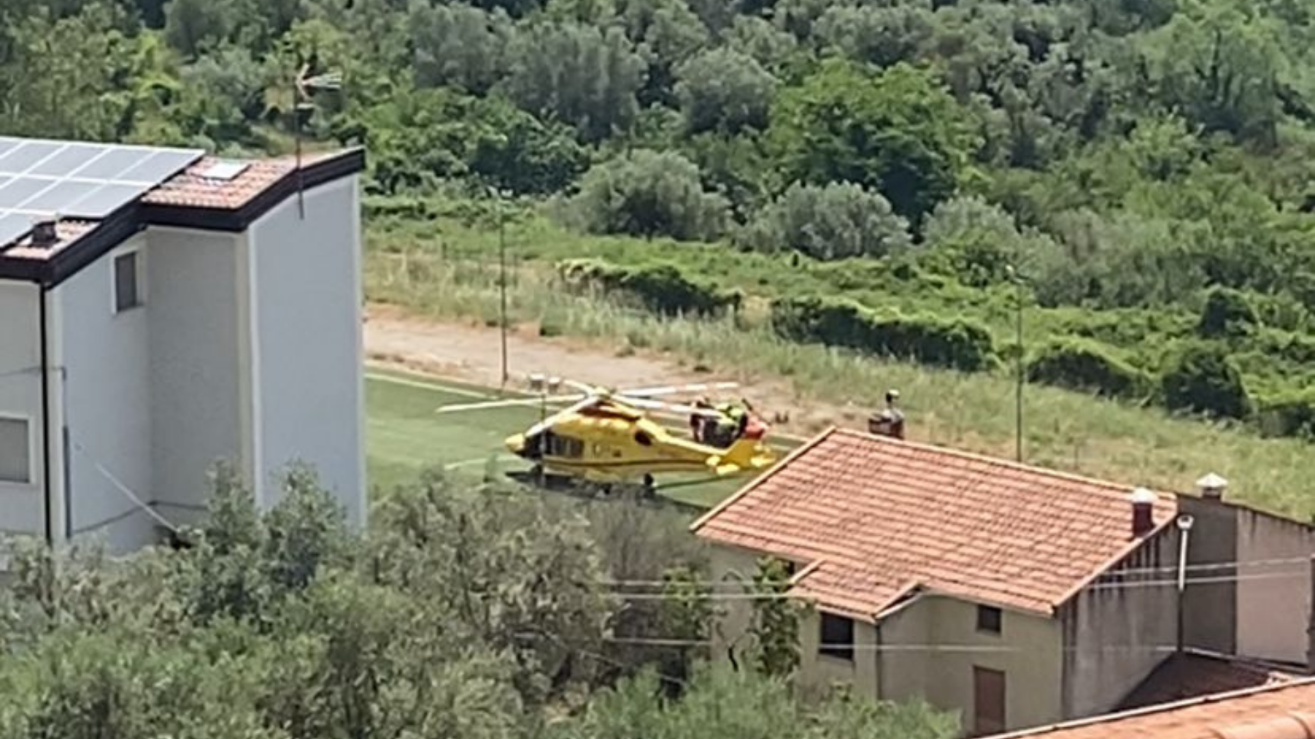 Incidente sul lavoro a Sacco: operaio cade da un’impalcatura, è grave