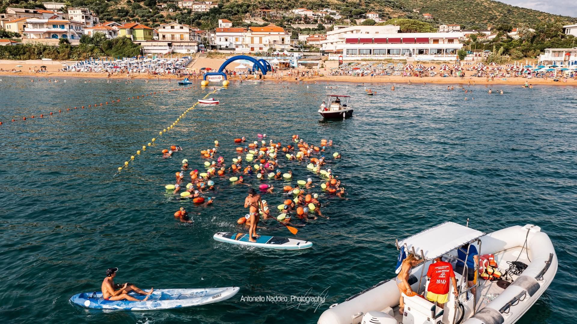 Nuoto in acque libere a Castellabate: gli appuntamenti estivi del circolo nautico Punta Tresino