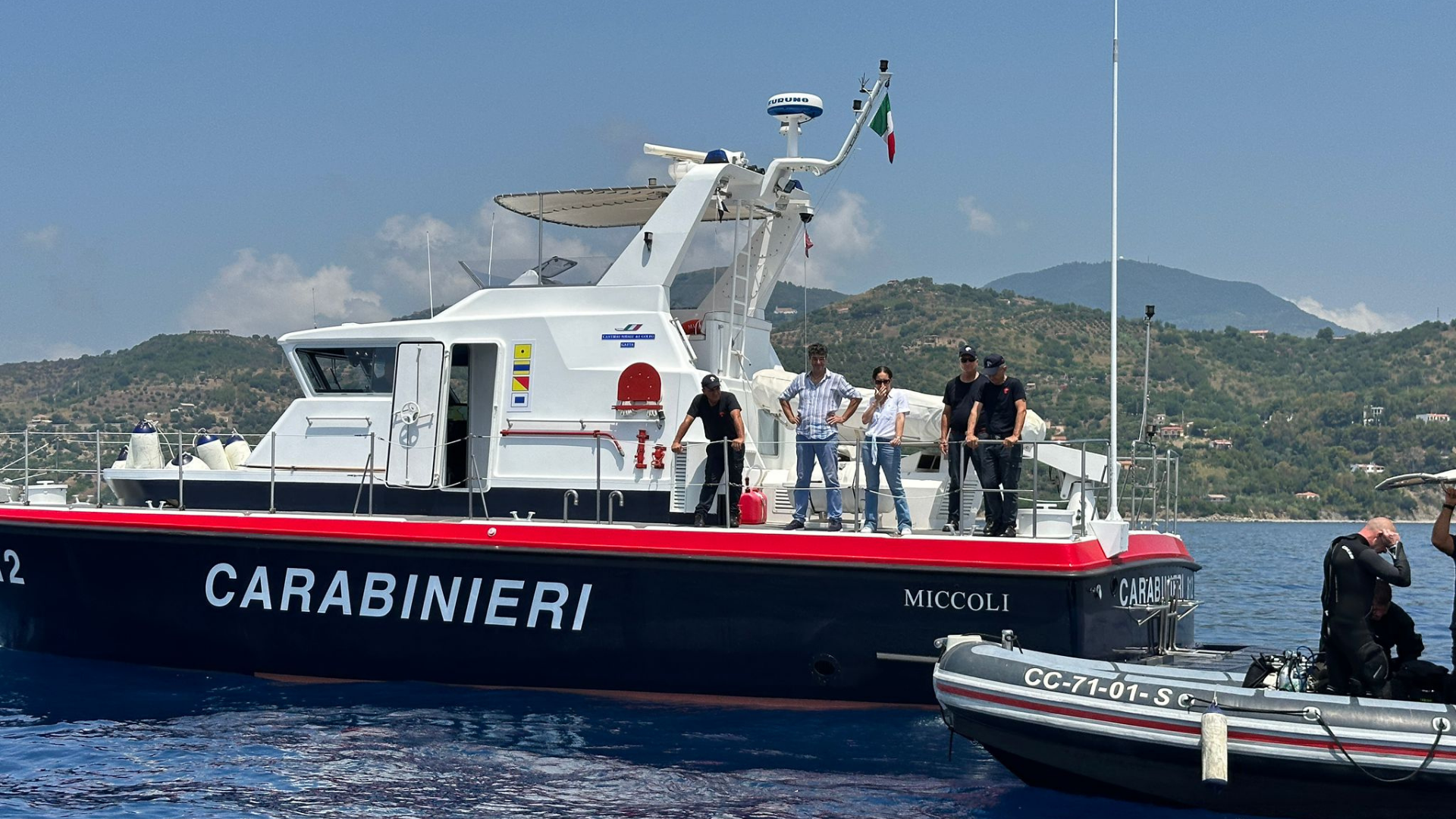 Maltempo ferma il recupero dei reperti archeologici tra Acciaroli e Pioppi: operazione rinviata