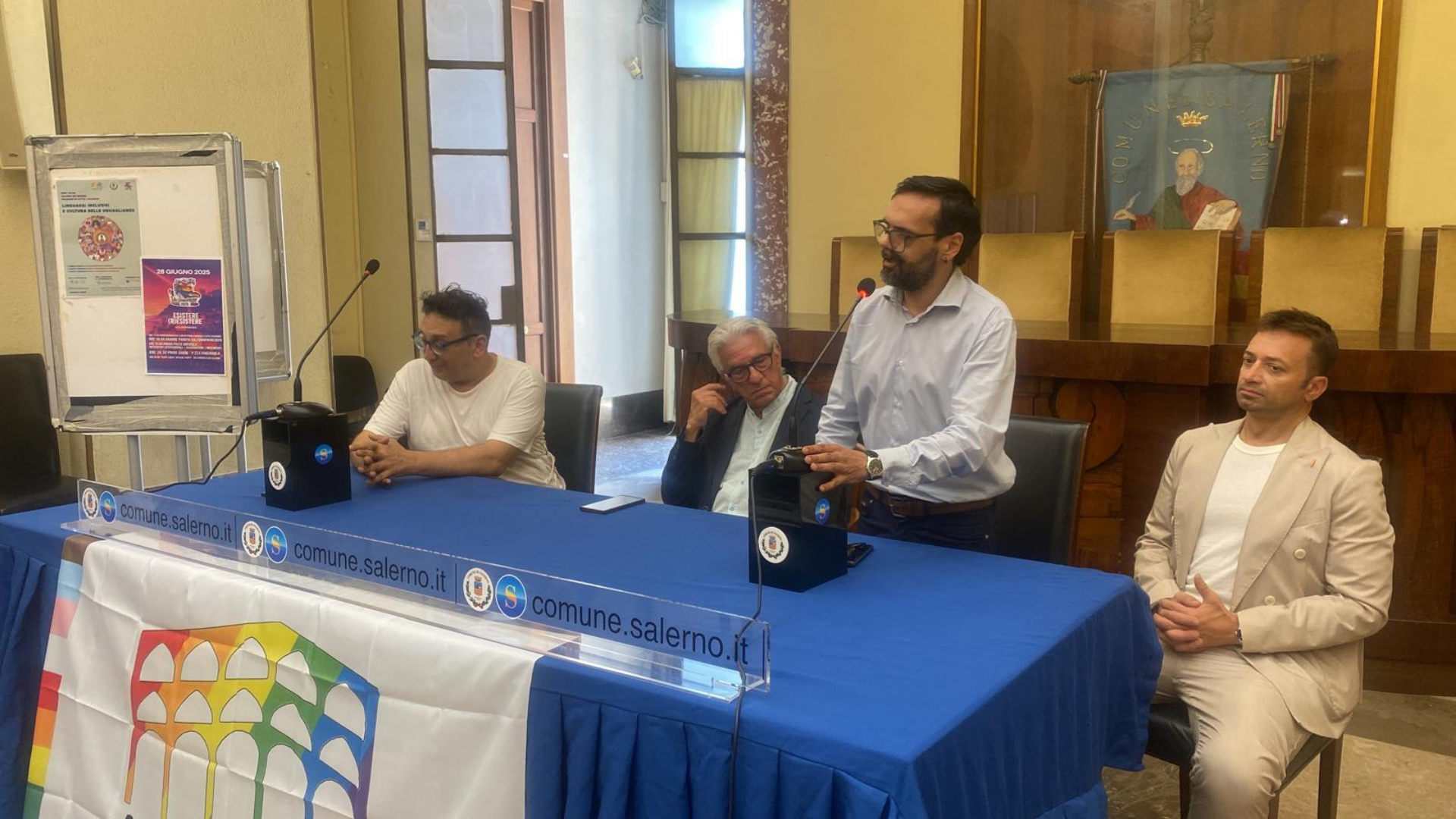 Sabato il Salerno Pride 2025, oggi la conferenza stampa