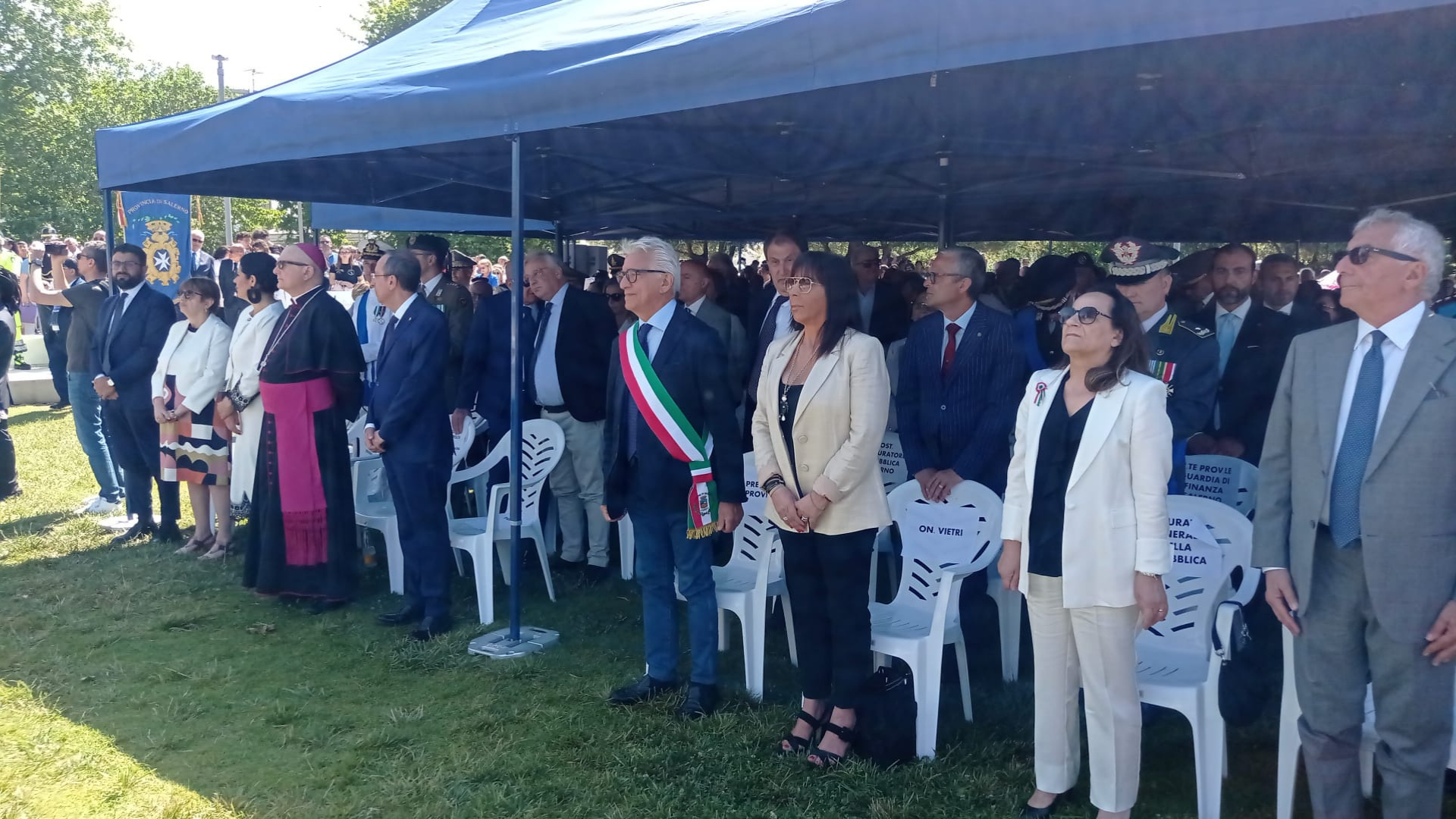 Salerno celebra la Festa della Repubblica al parco del Mercatello