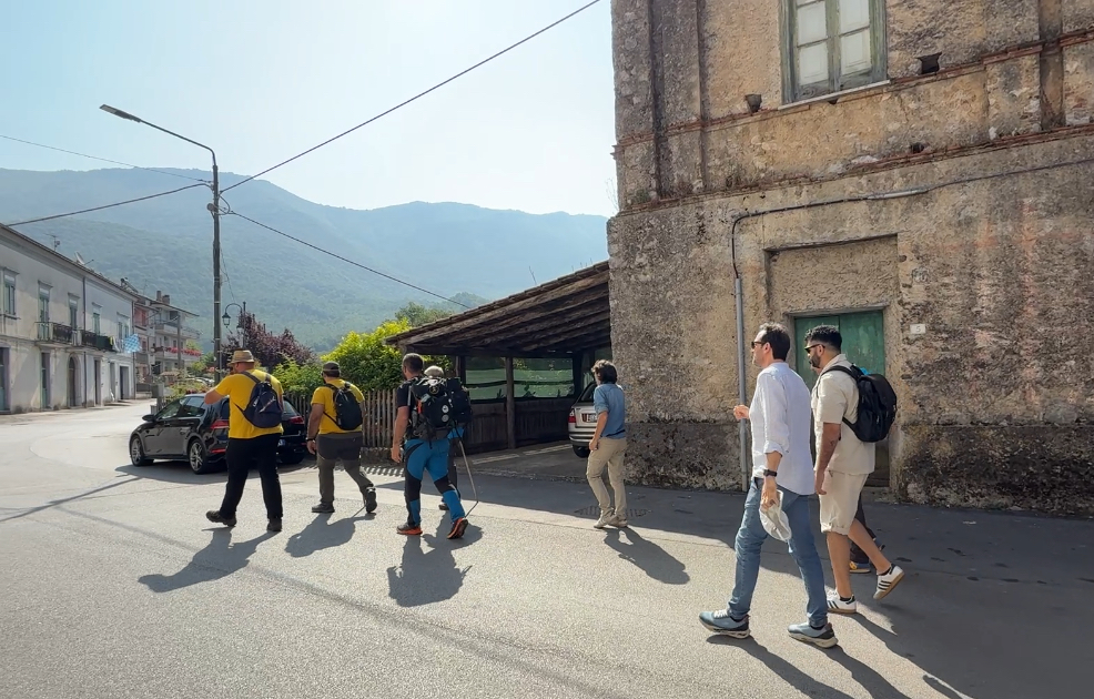 Cilento, Cammarano sul Cammino di San Nilo: «E’ modello di rigenerazione territoriale»
