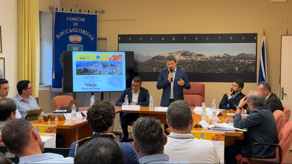 Il Cilento punta al miele DOP: a Roccagloriosa l’assemblea dei sindaci per il riconoscimento europeo