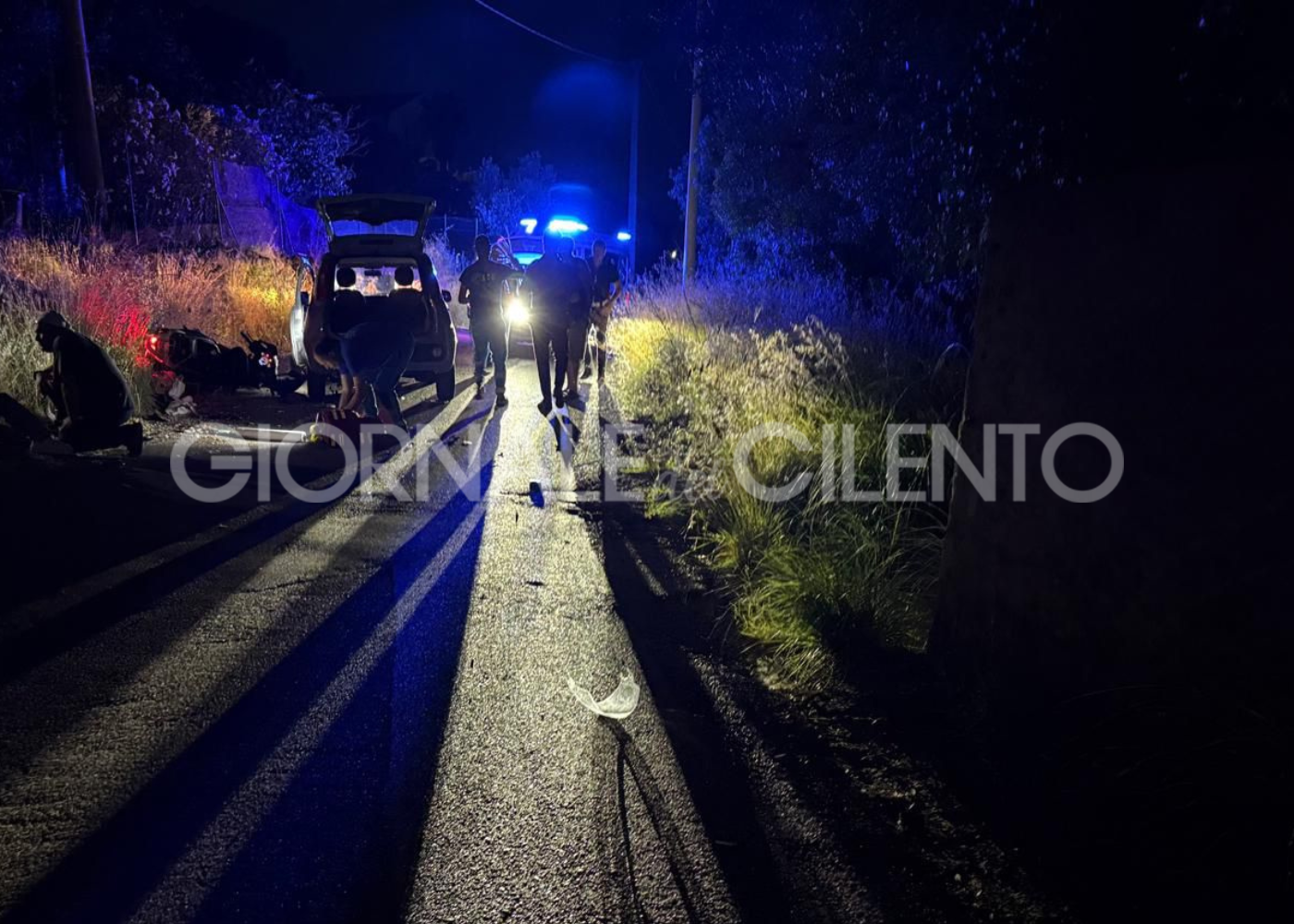 Camerota, operato d’urgenza il 30enne ferito nell’incidente: organizzata veglia preghiera