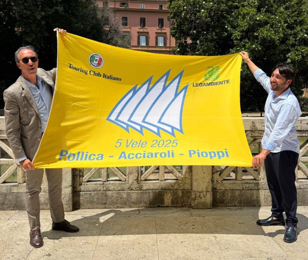 Pollica al secondo posto nella classifica nazionale della guida “Il Mare più Bello 2025”