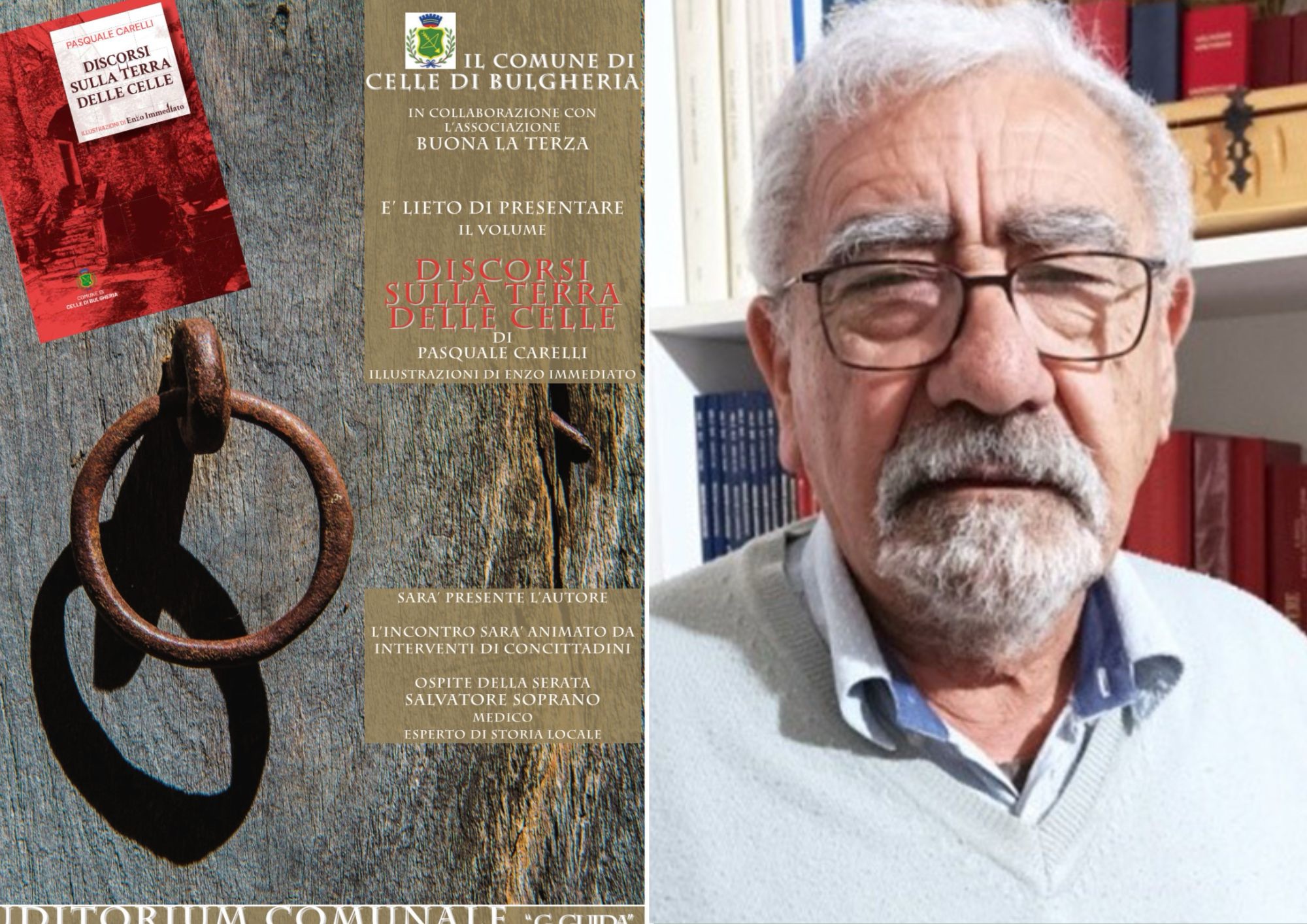 Celle di Bulgheria, presentazione di “Discorsi sulla terra delle Celle” di Pasquale Carelli