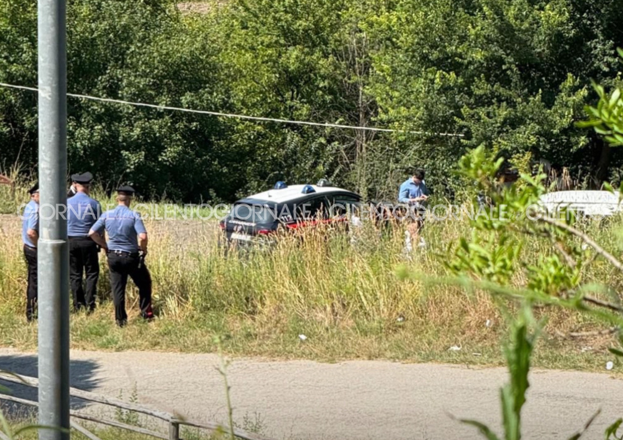 Trovato in un campo il cadavere dell’albanese coinvolto nella sparatoria di Centola