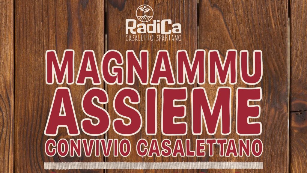 Casaletto Spartano: torna «Magnanno Assieme», la maxi cena di paese