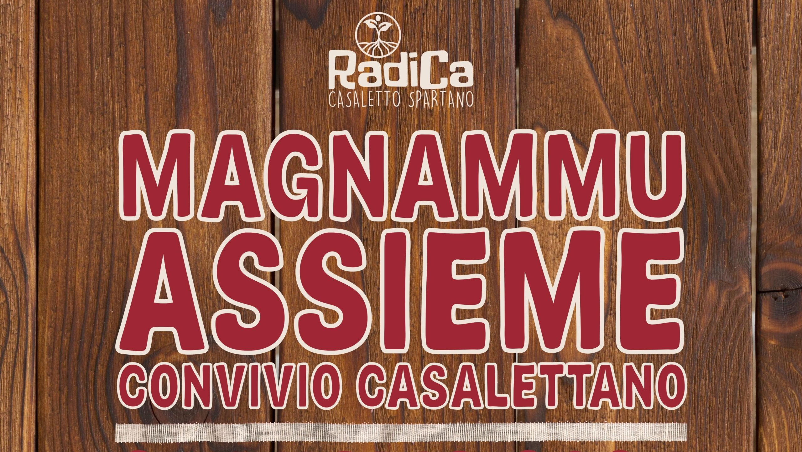 Casaletto Spartano: torna «Magnanno Assieme», la maxi cena di paese