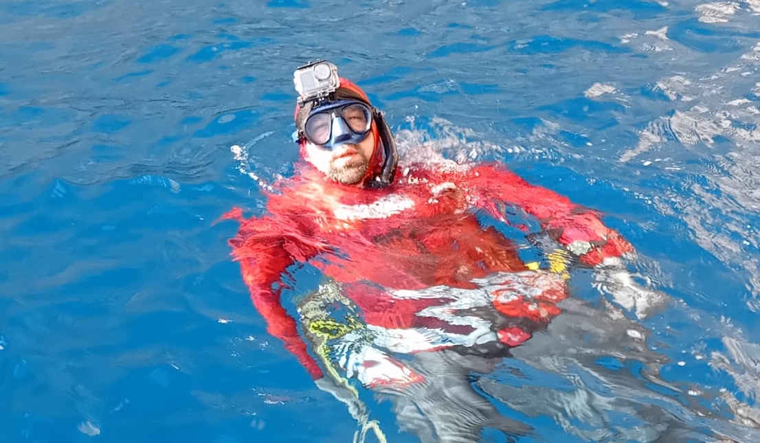 Figlio del mare: un pomeriggio con Marco Cammardella a Palinuro, tra abissi e risalite