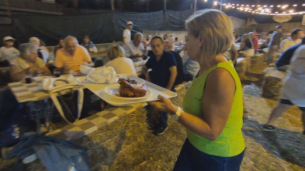 Carretiello di Roccadaspide, buona la prima alla serata inaugurale della Festa della Civiltà Contadina