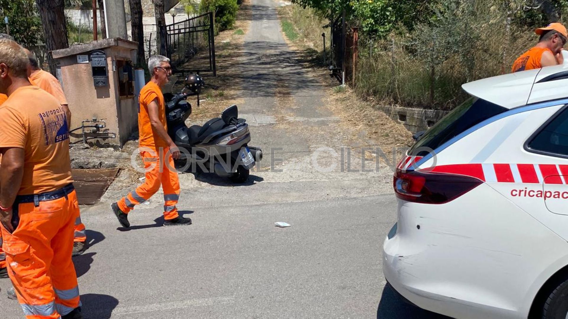 Brutta caduta in bici per un 40enne: ricoverato in ospedale