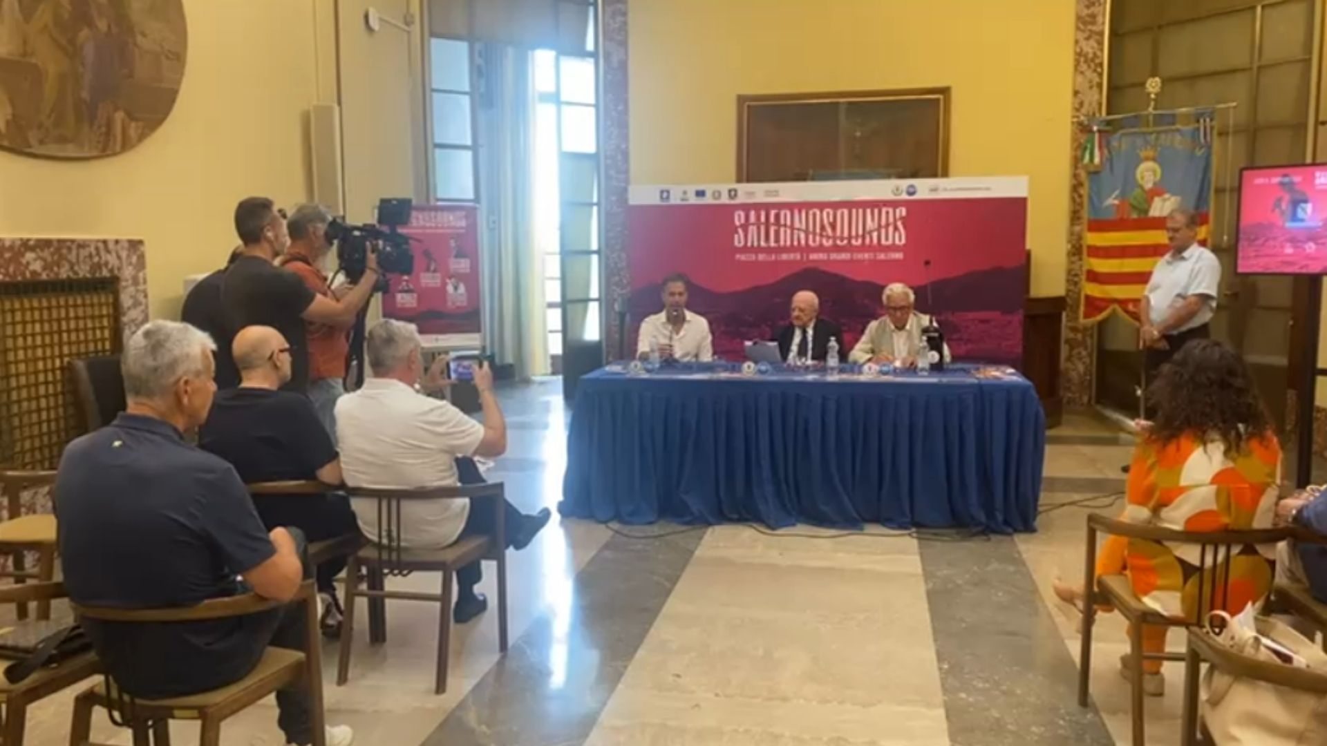 Salerno Sounds 2025, dal 12 al 26 luglio: la presentazione questa mattina a Palazzo di Città