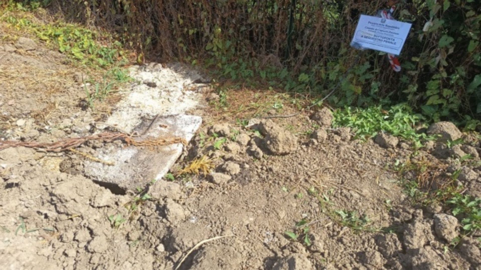 Capaccio Paestum, illecito smaltimento di rifiuti: denunciato il titolare di un’azienda zootecnica