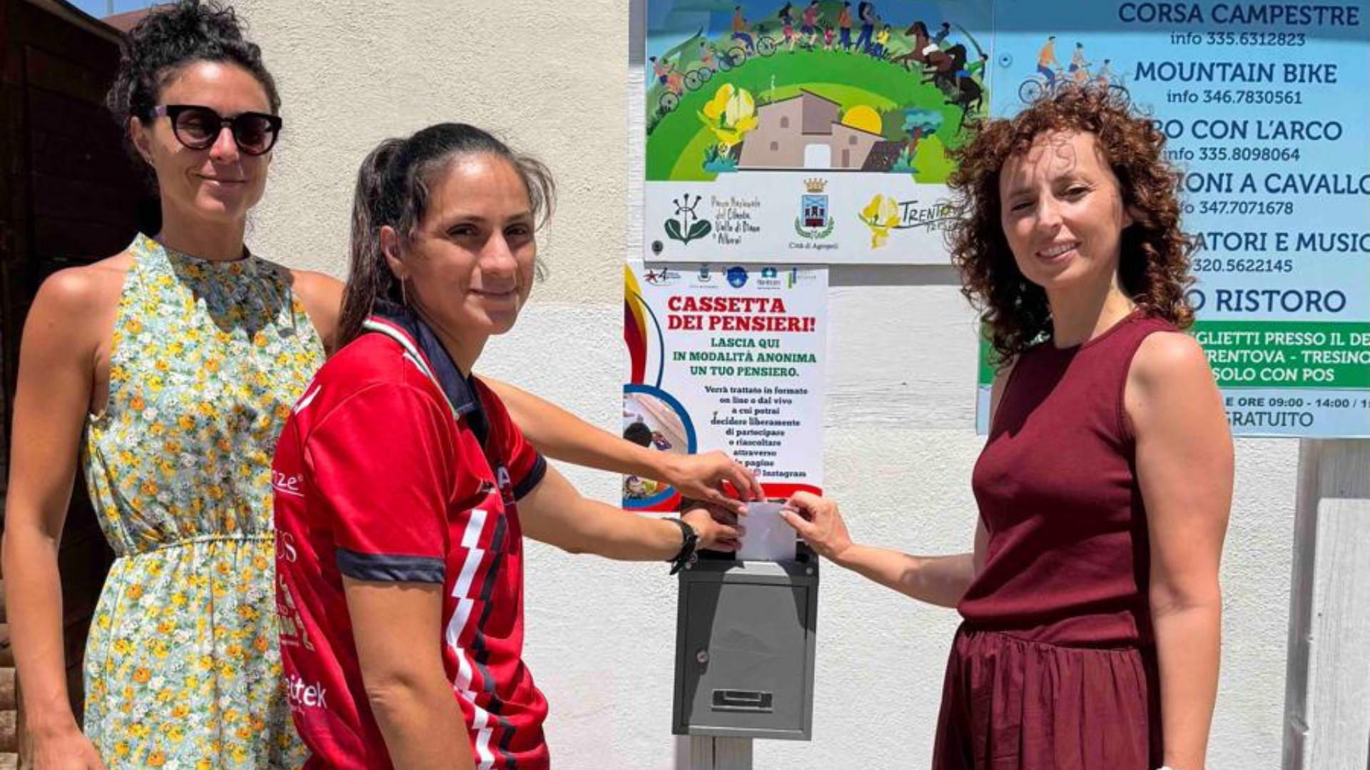 Agropoli: inaugurata la “Cassetta dei pensieri” dove imbucare pensieri, difficoltà, richieste